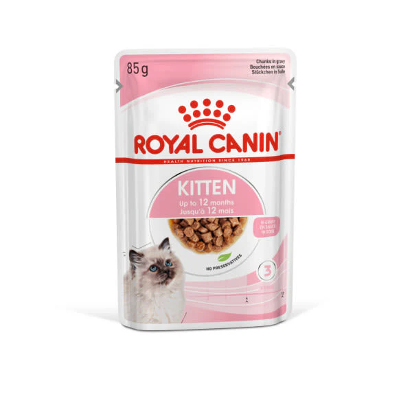 Royal Canin Feline Health Nutrition in Gravy Kitten Wet Cat Food - Image 2