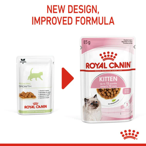 Royal Canin Feline Health Nutrition in Gravy Kitten Wet Cat Food - Image 5