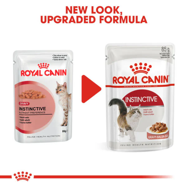 Royal Canin Feline Health Nutrition Instinctive in Gravy Adult Wet Cat Food - Image 4