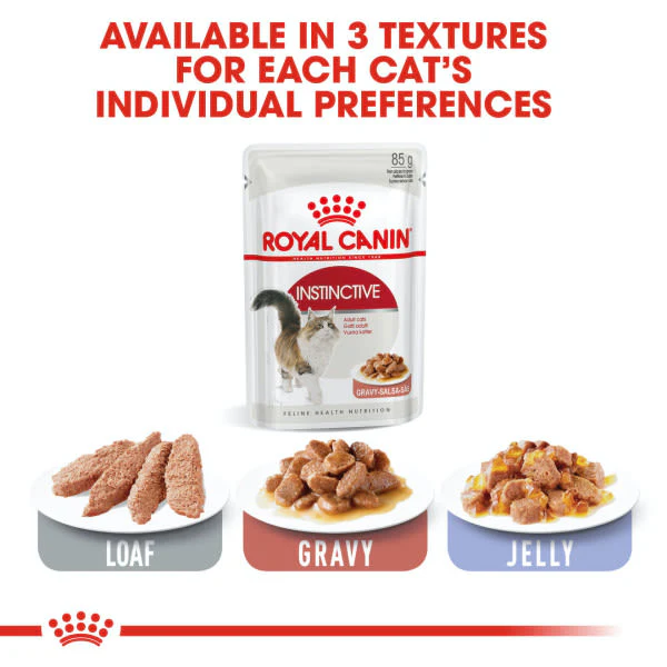 Royal Canin Feline Health Nutrition Instinctive in Gravy Adult Wet Cat Food - Image 6