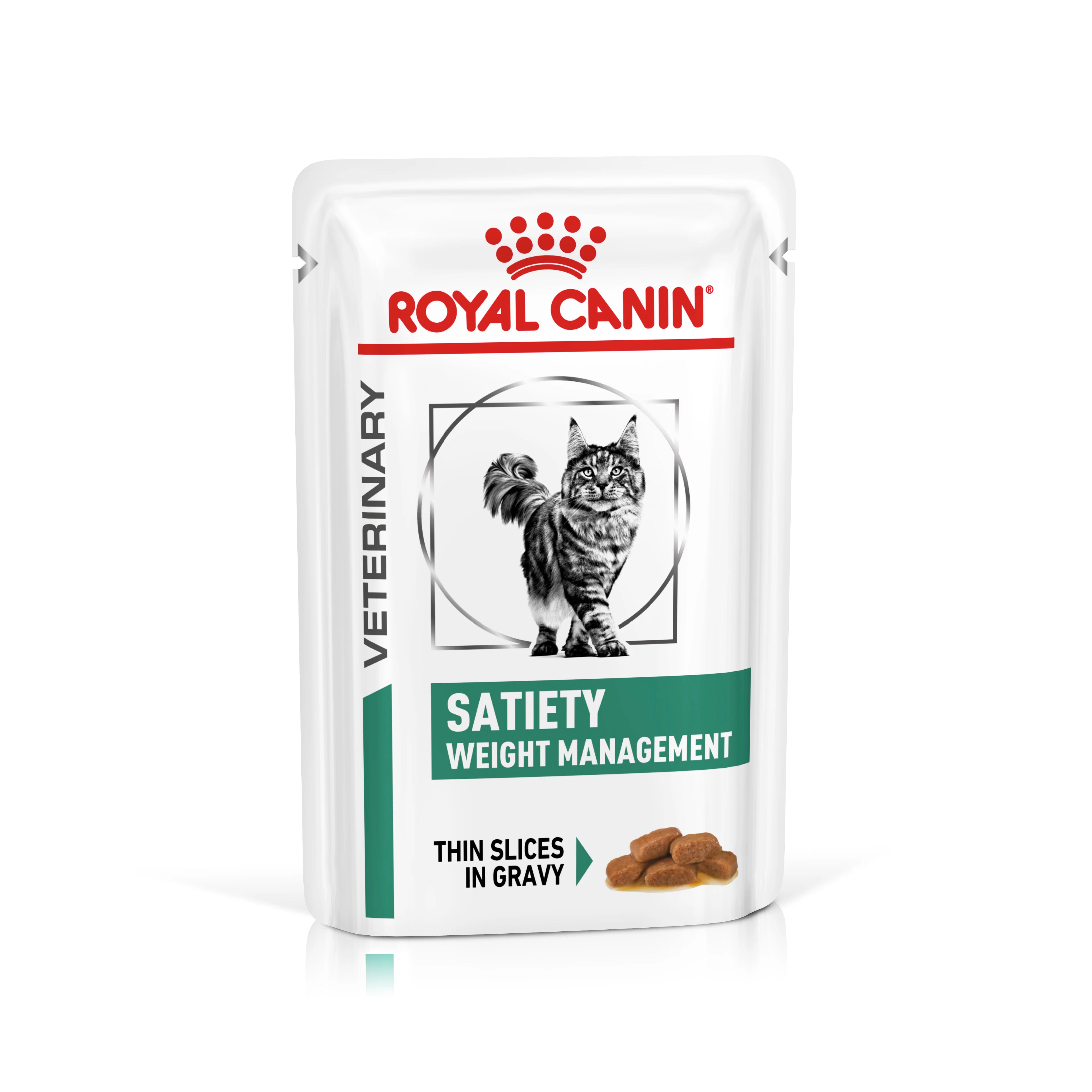 Royal Canin Satiety Weight Management Thin Slices In Gravy Adult Wet Cat Food 12 x 85g - Image 4