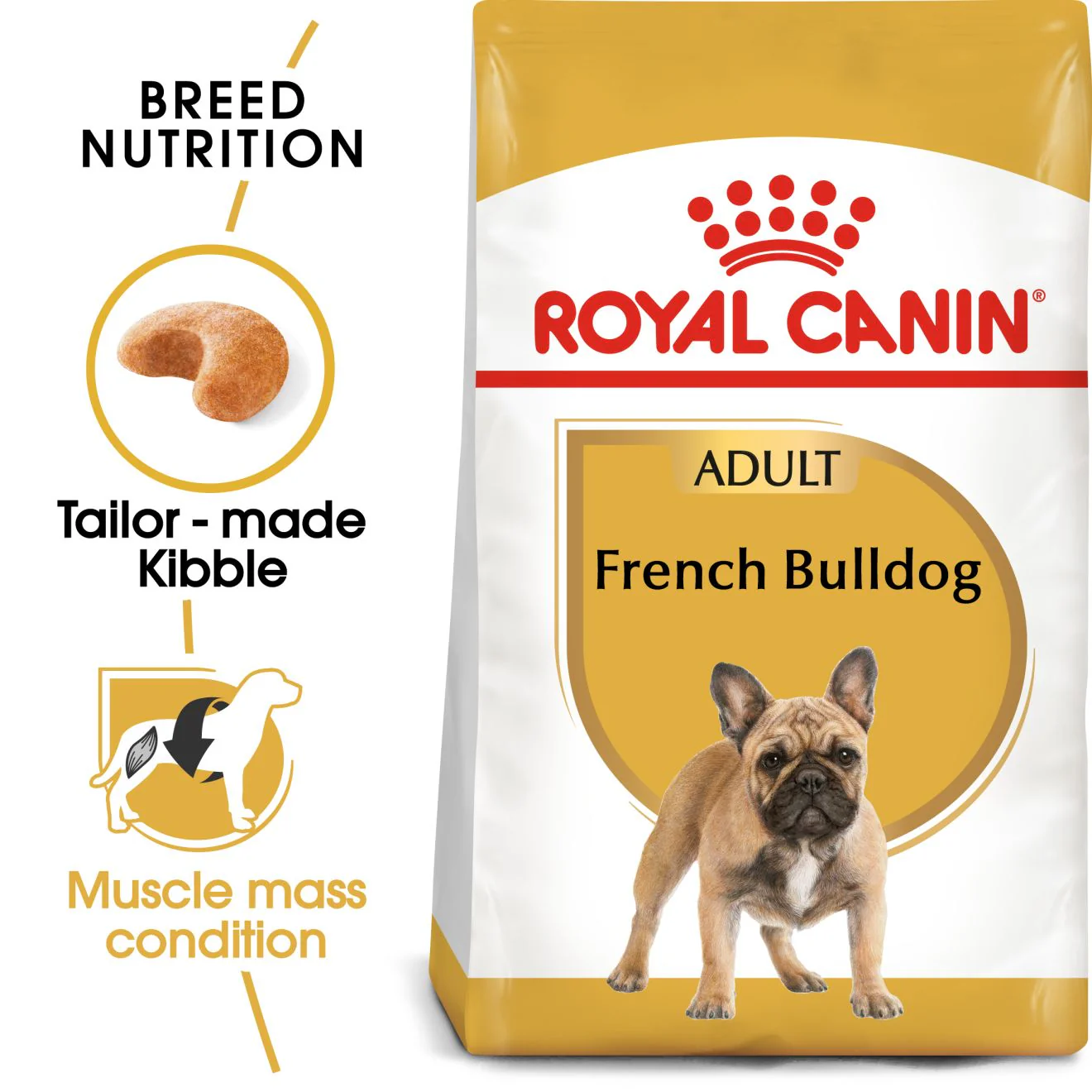 Royal Canin French Bulldog Adult Dry Dog Food - Image 2
