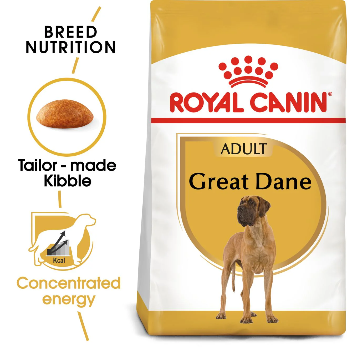 Royal Canin Great Dane Adult Dry Dog Food - 12kg - Image 2