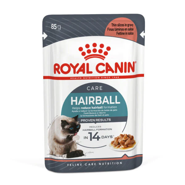 Royal Canin Intense Hairball 34 Adult Wet Cat Food - Gravy - Image 2