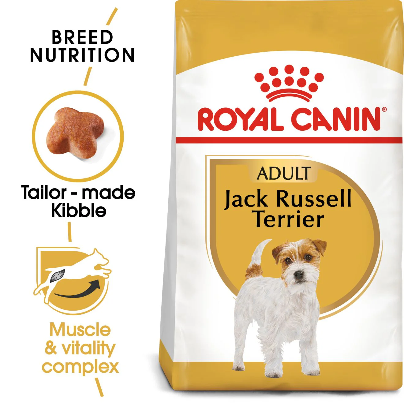 Royal Canin Jack Russell Adult Dry Dog Food - 1.5kg - Image 2