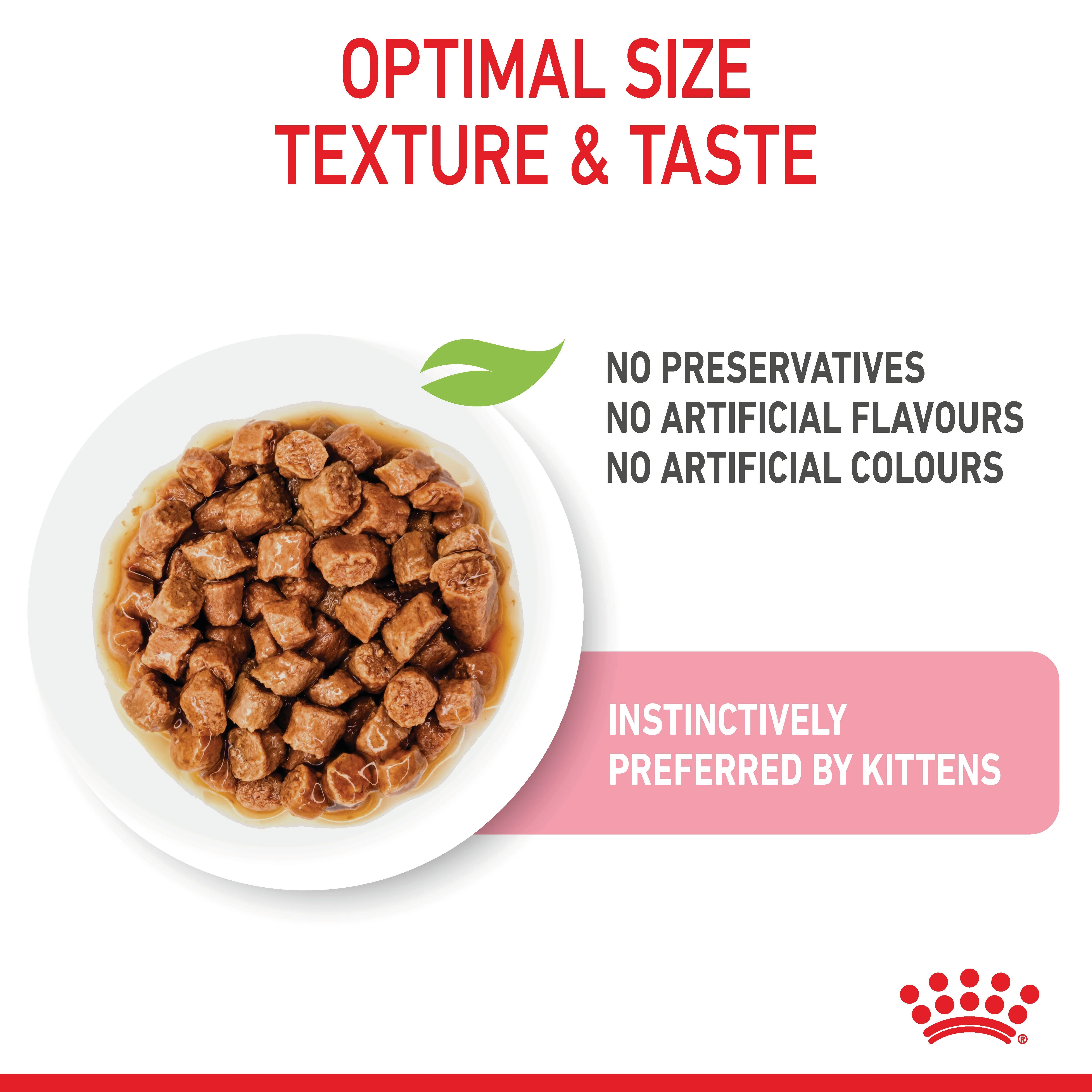 Royal Canin Kitten Wet Cat Food - Chunks in Gravy - Image 6