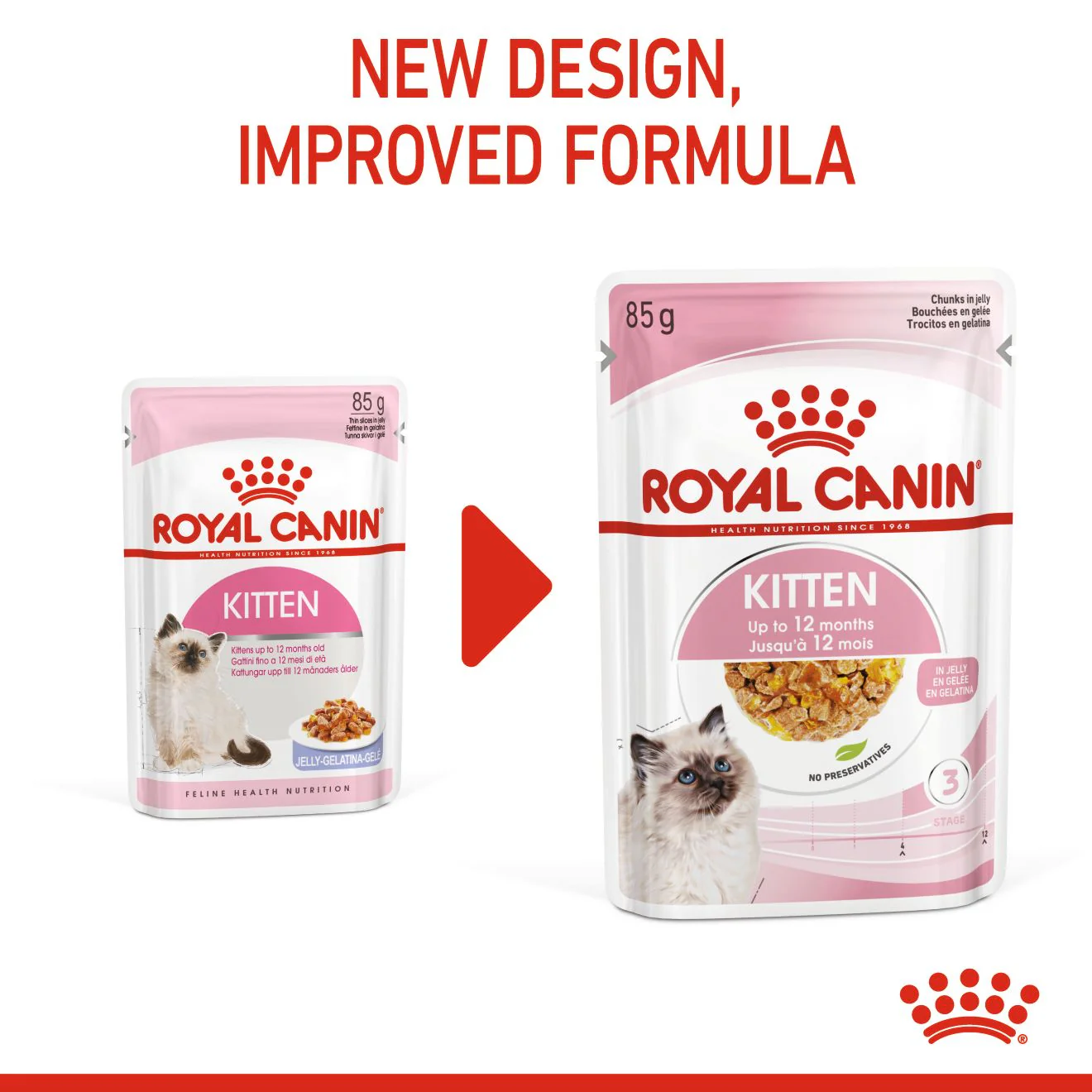 Royal Canin Kitten Wet Cat Food - Chunks in Jelly - Image 3
