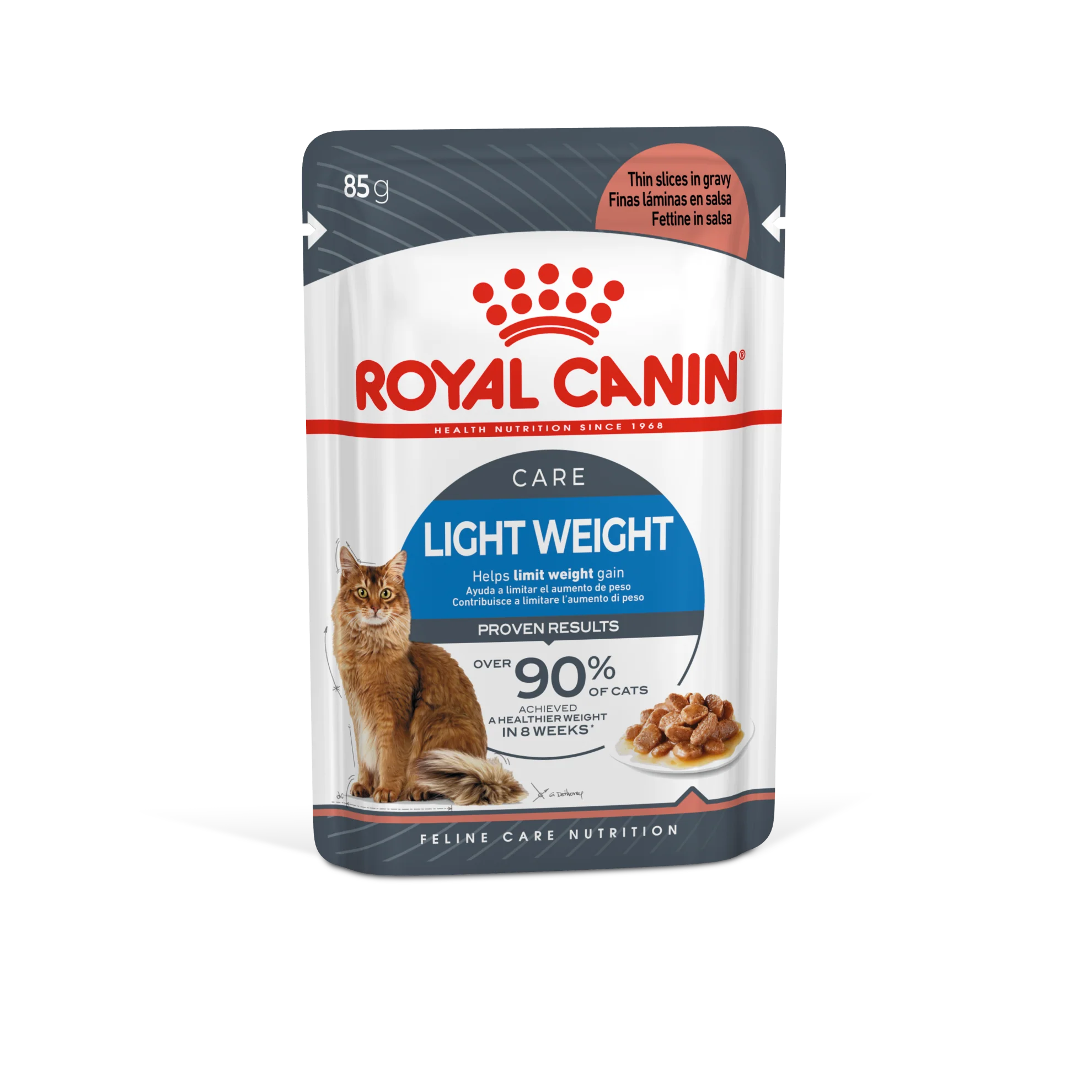 Royal Canin Light Weight Care Adult Thin Slices in Gravy Wet Cat Food - Image 2