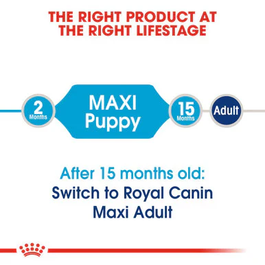 Royal Canin Maxi Puppy Dry Dog Food - Image 4