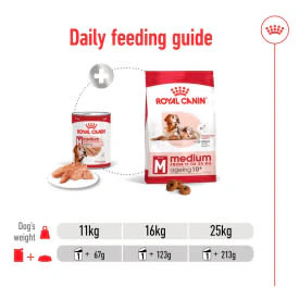 Royal Canin Medium Ageing 7+ Senior Wet Dog Food in Loaf - Image 7