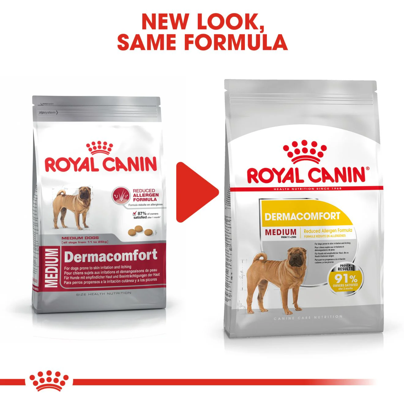Royal Canin Medium Dermacomfort Adult Dry Dog Food - Image 3