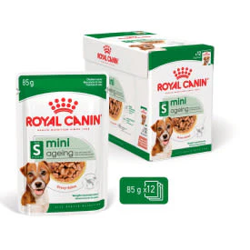 Royal Canin Mini Ageing 12+ Senior In Gravy Wet Dog Food - Image 9