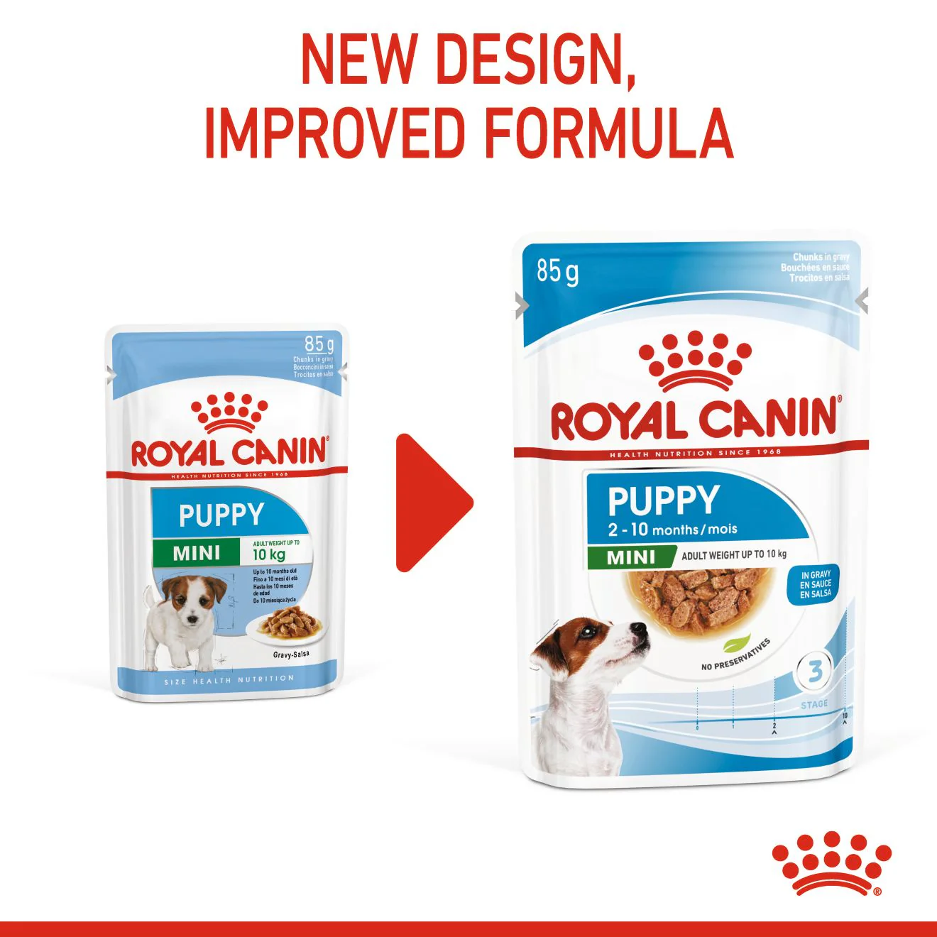 Royal Canin Mini Puppy Wet Dog Food - Chunks in Gravy - Image 3