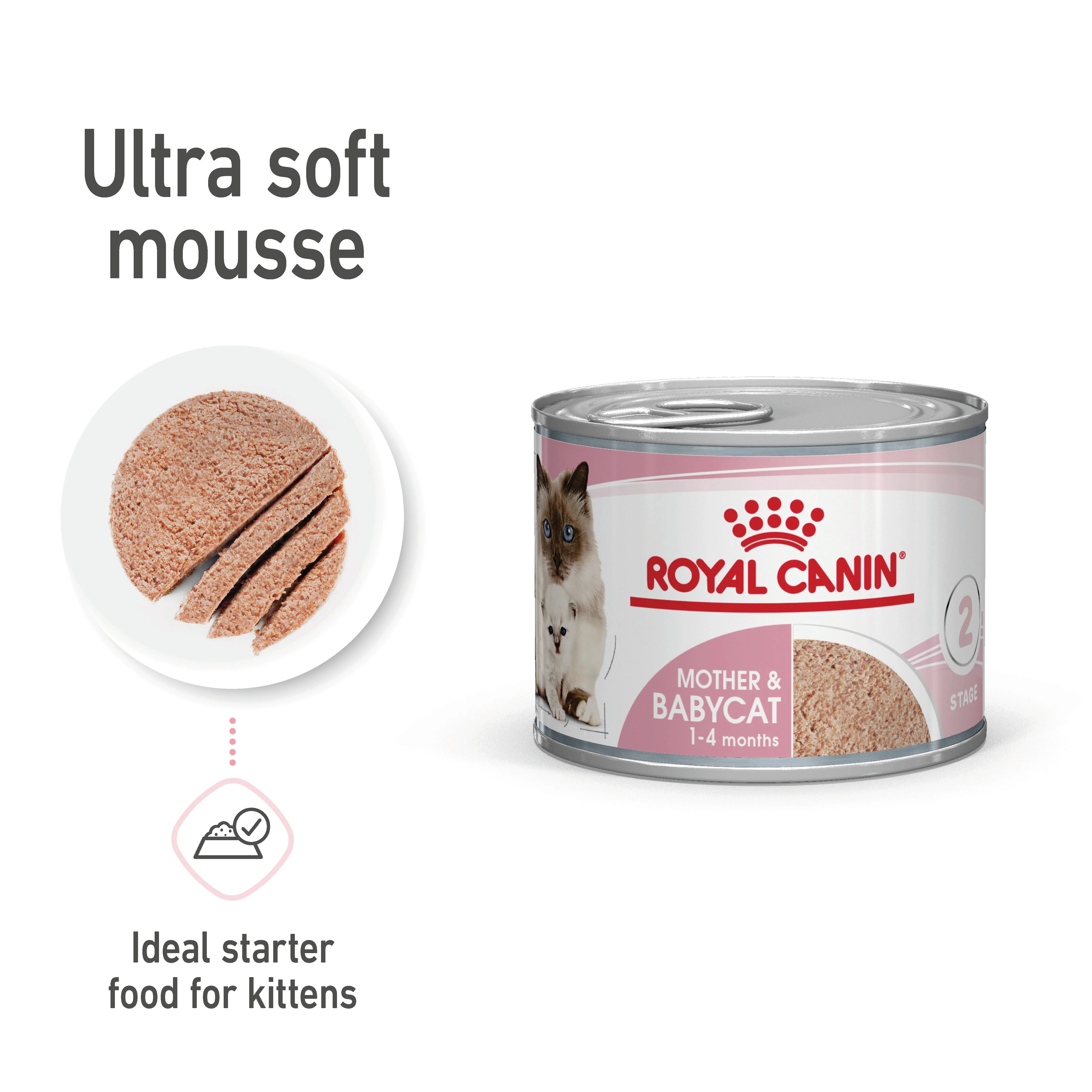 Royal Canin Mother and Babycat Wet Cat Food - Mousse - Image 2