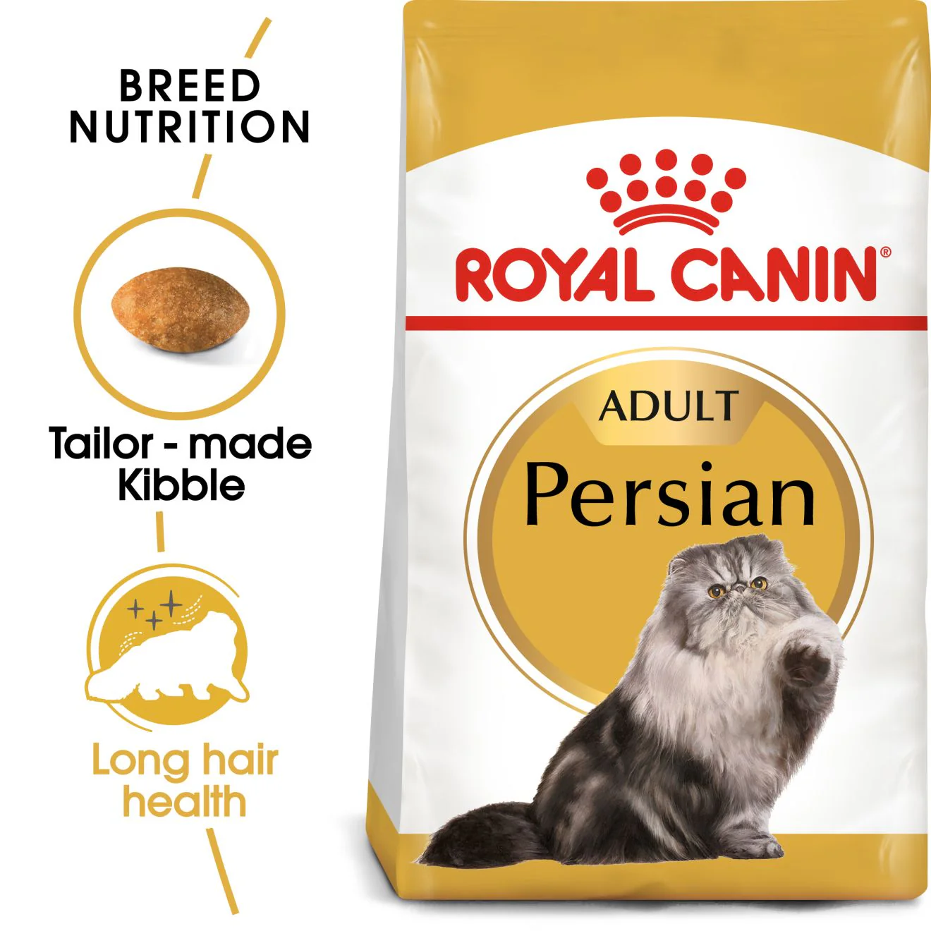 Royal Canin Persian Adult Dry Cat Food - 400g - Image 2