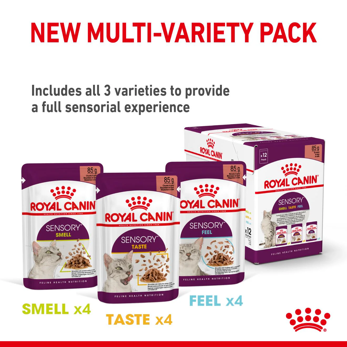 Royal Canin Sensory Smell Wet Cat Food in Gravy - Image 3