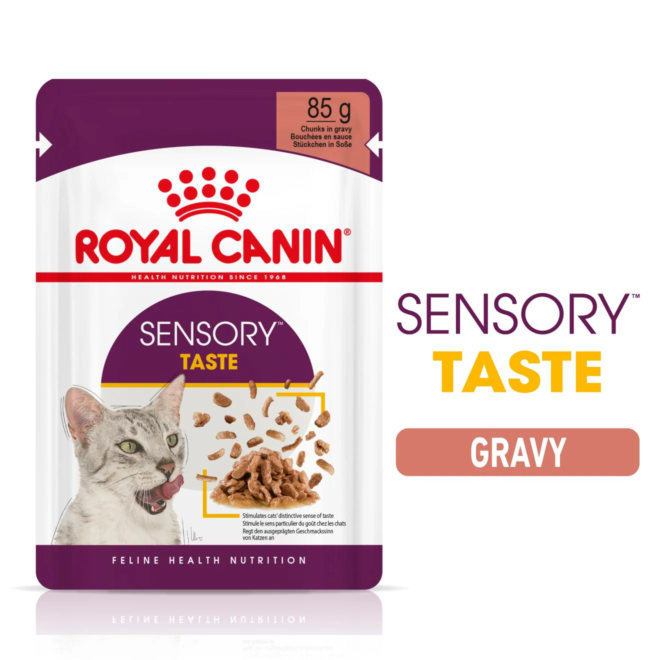 Royal Canin Sensory Taste Wet Cat Food in Gravy - Image 2