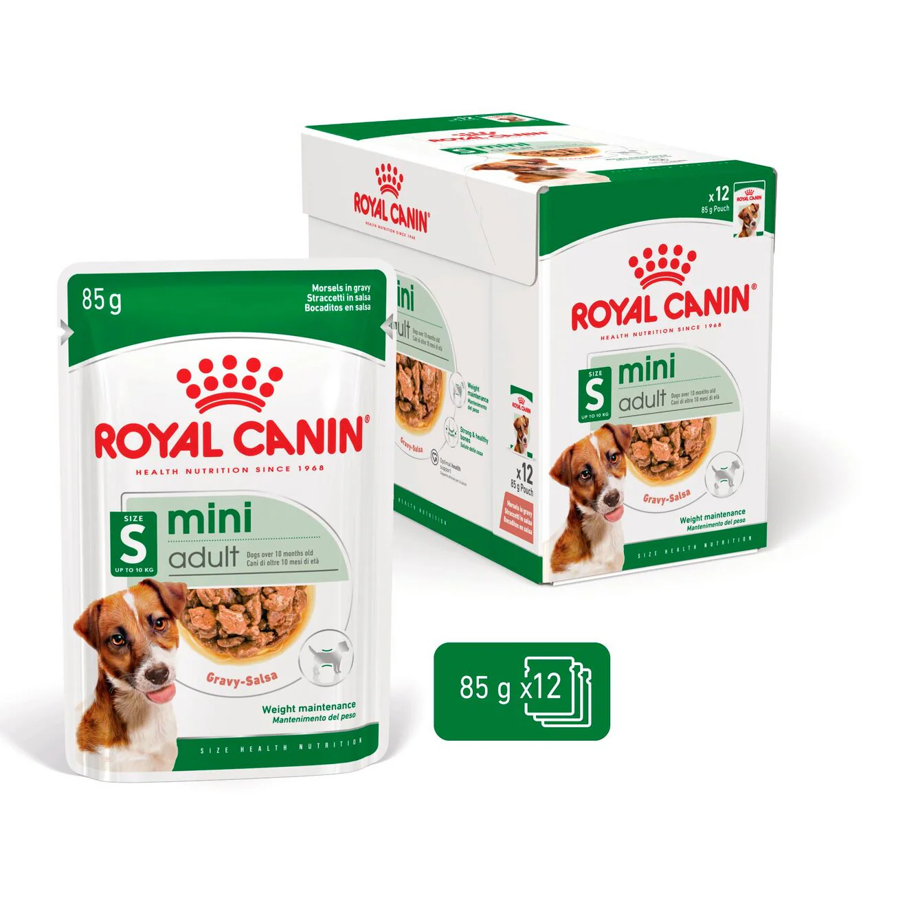 Royal Canin Size Health Nutrition Mini Adult Multipack in Gravy Wet Dog Food - Image 9