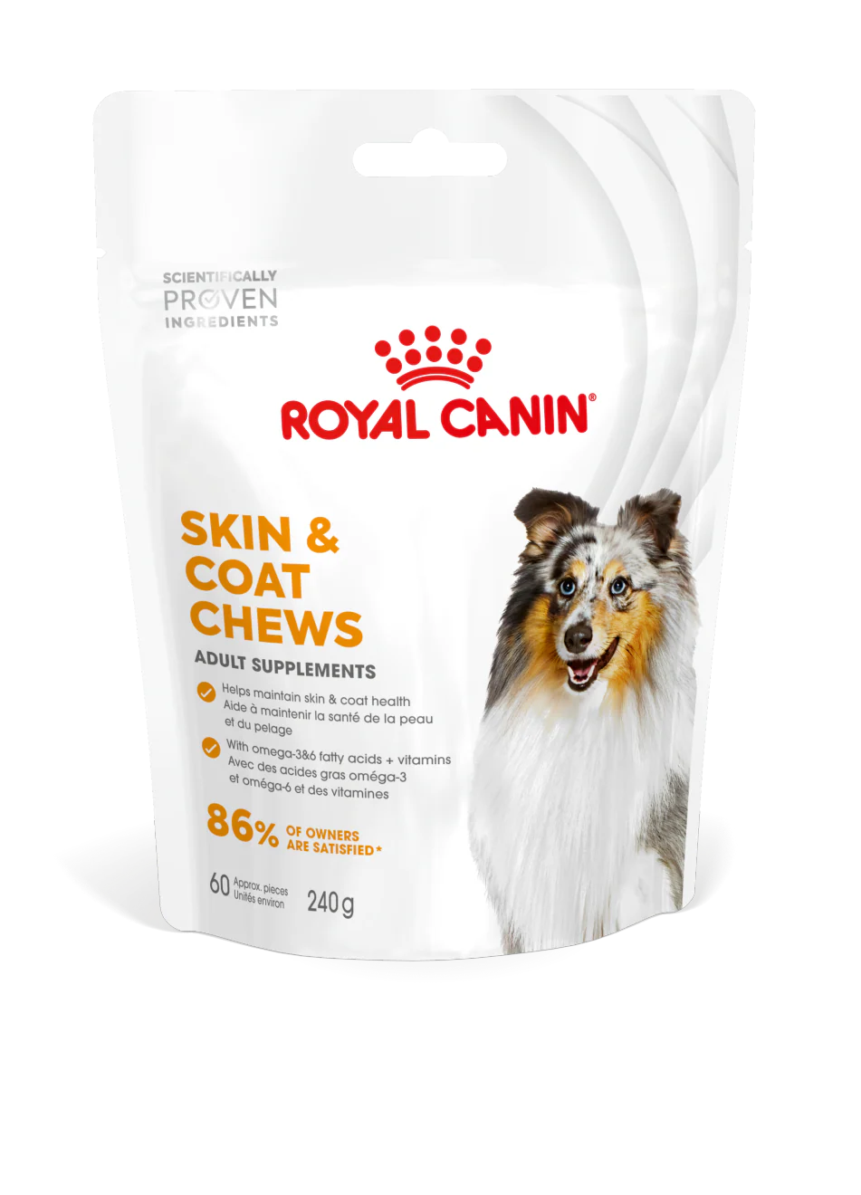 Royal Canin Skin & Coat Soft Chews Adult Dog Supplements