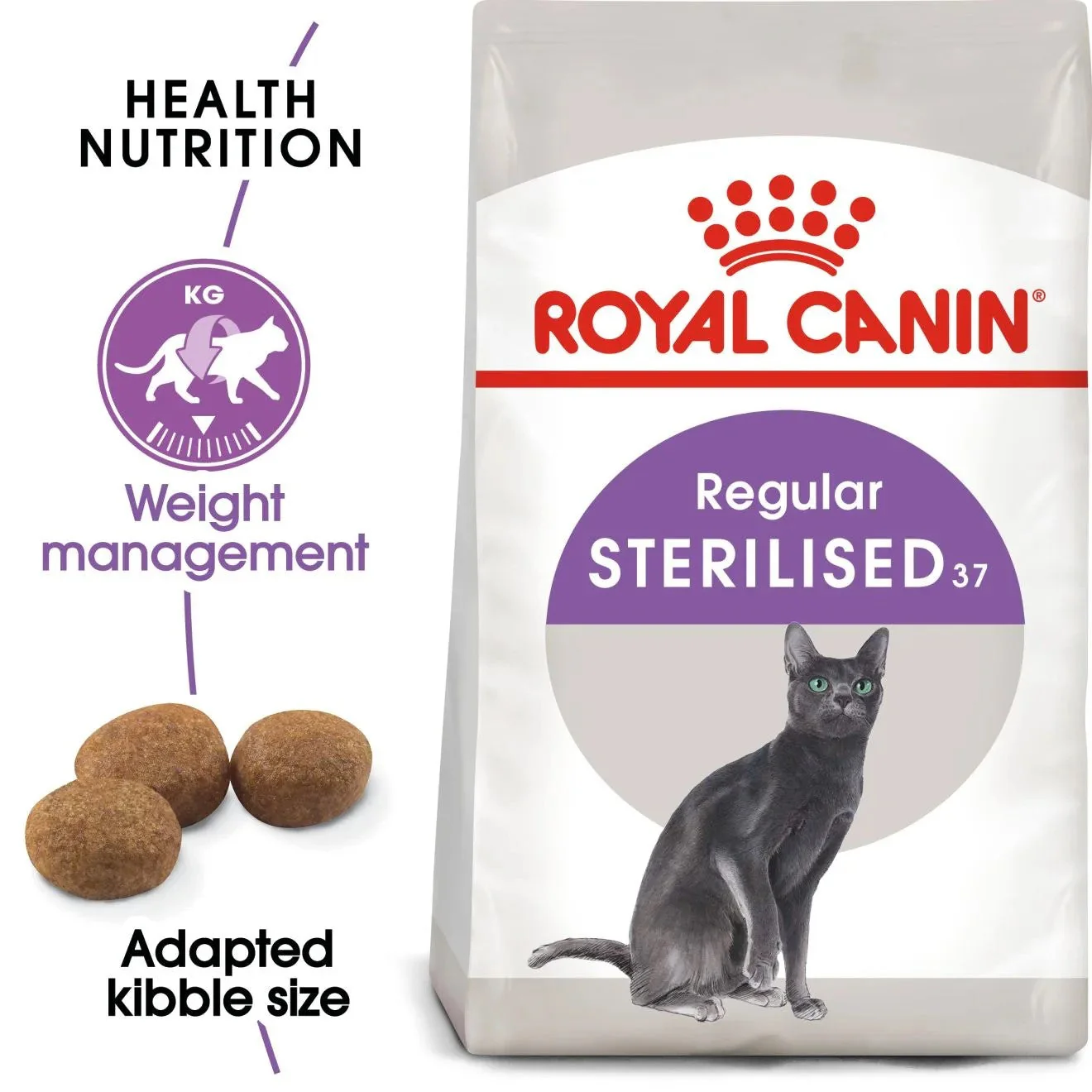 Royal Canin Sterilised 37 Adult Dry Cat Food - Image 2