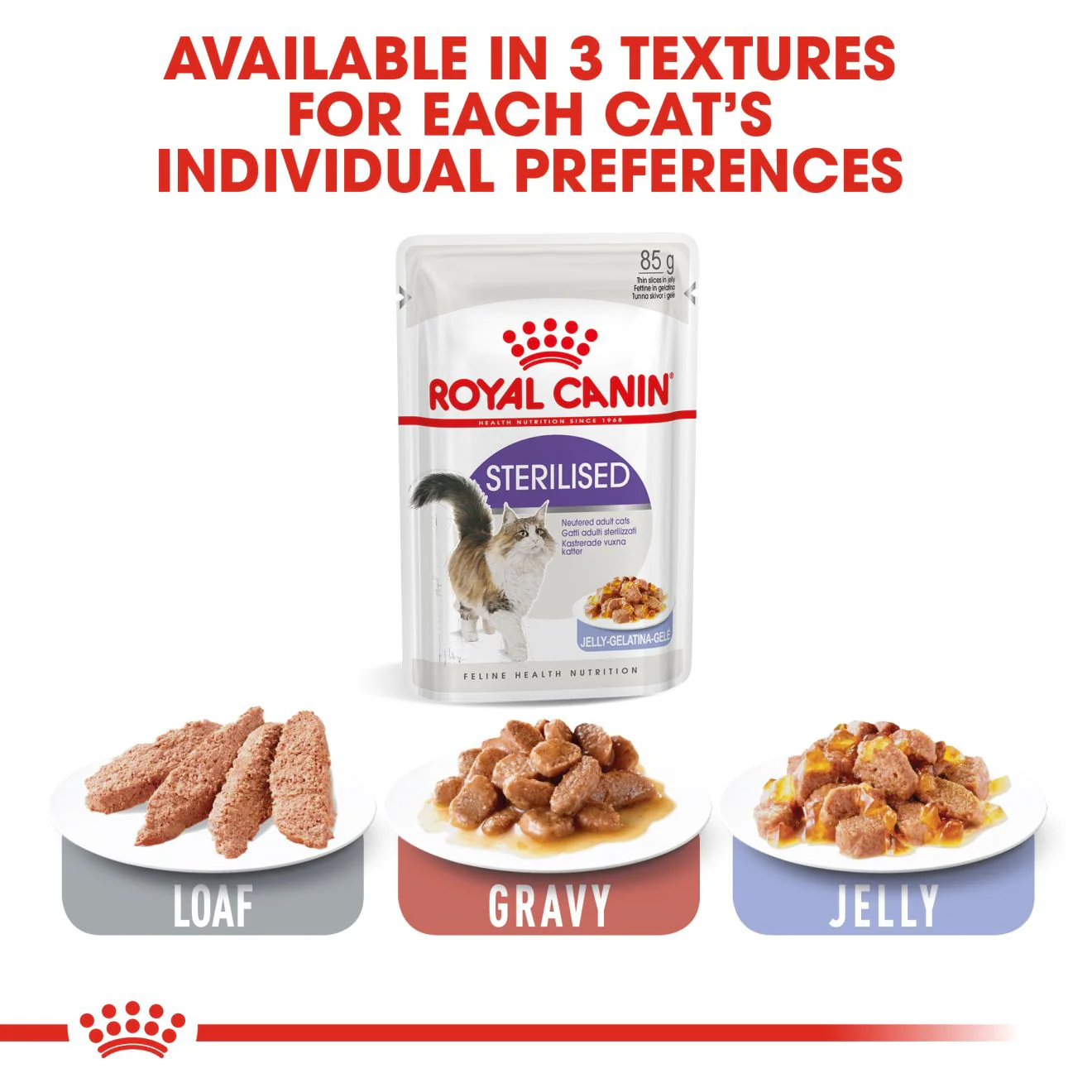 Royal Canin Sterilised Adult in Jelly Wet Cat Food - Image 6