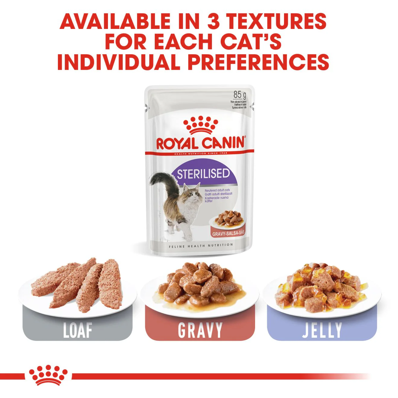 Royal Canin Sterilised Adult Wet Cat Food - Gravy - Image 6