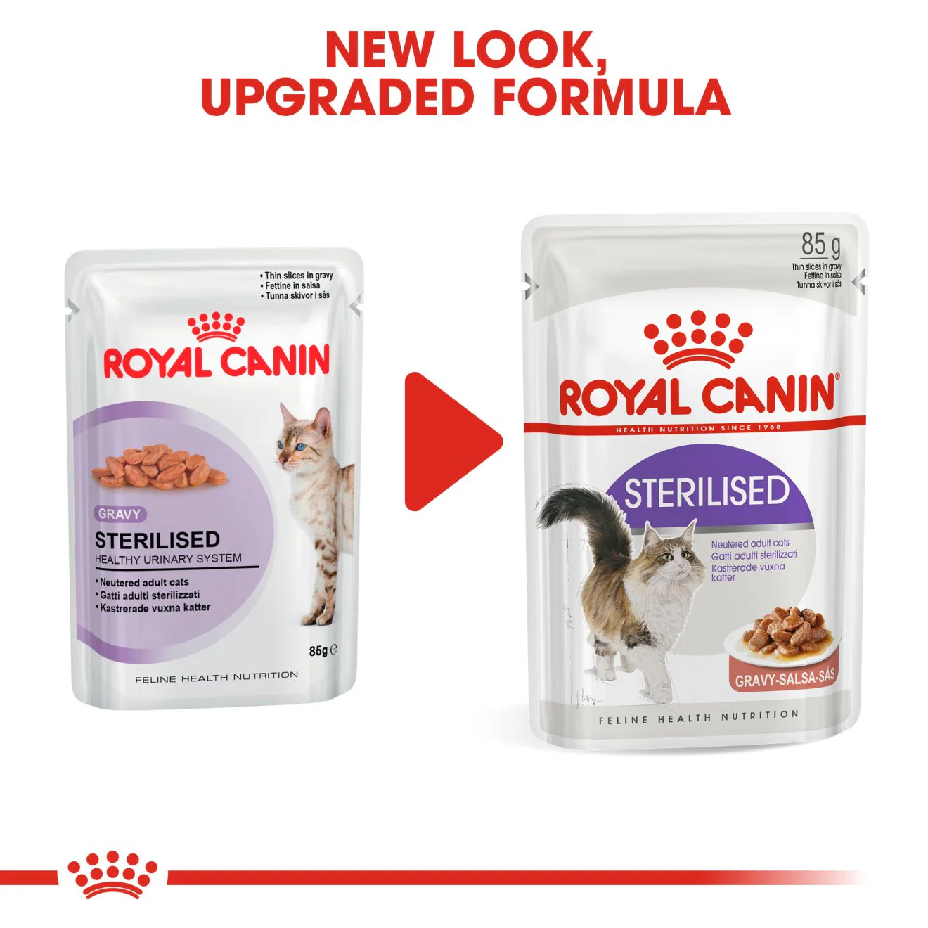 Royal Canin Sterilised Adult Wet Cat Food - Gravy - Image 7