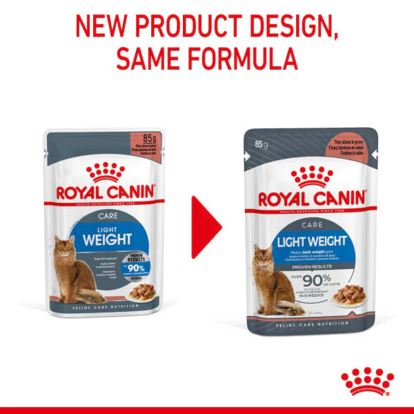 Royal Canin Ultra Light Weight Care Adult Cat Wet Food - Gravy - Image 7