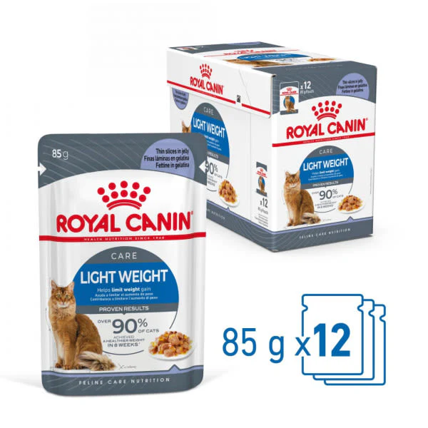 Royal Canin Ultra Light Weight Care Adult Cat Wet Food - Jelly - Image 11