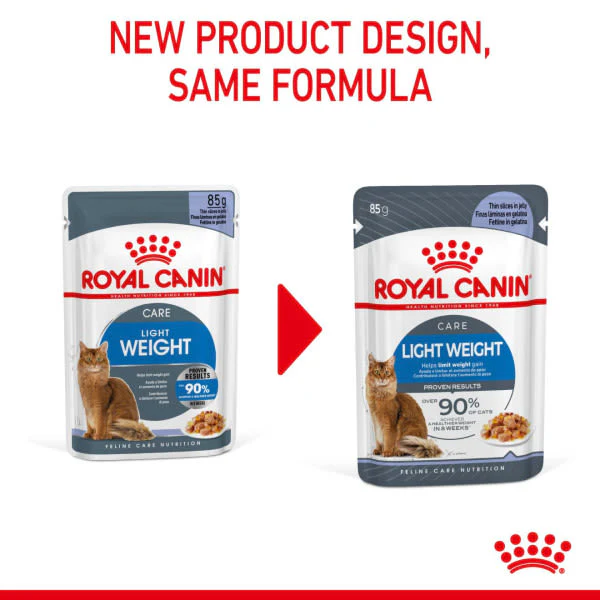 Royal Canin Ultra Light Weight Care Adult Cat Wet Food - Jelly - Image 7