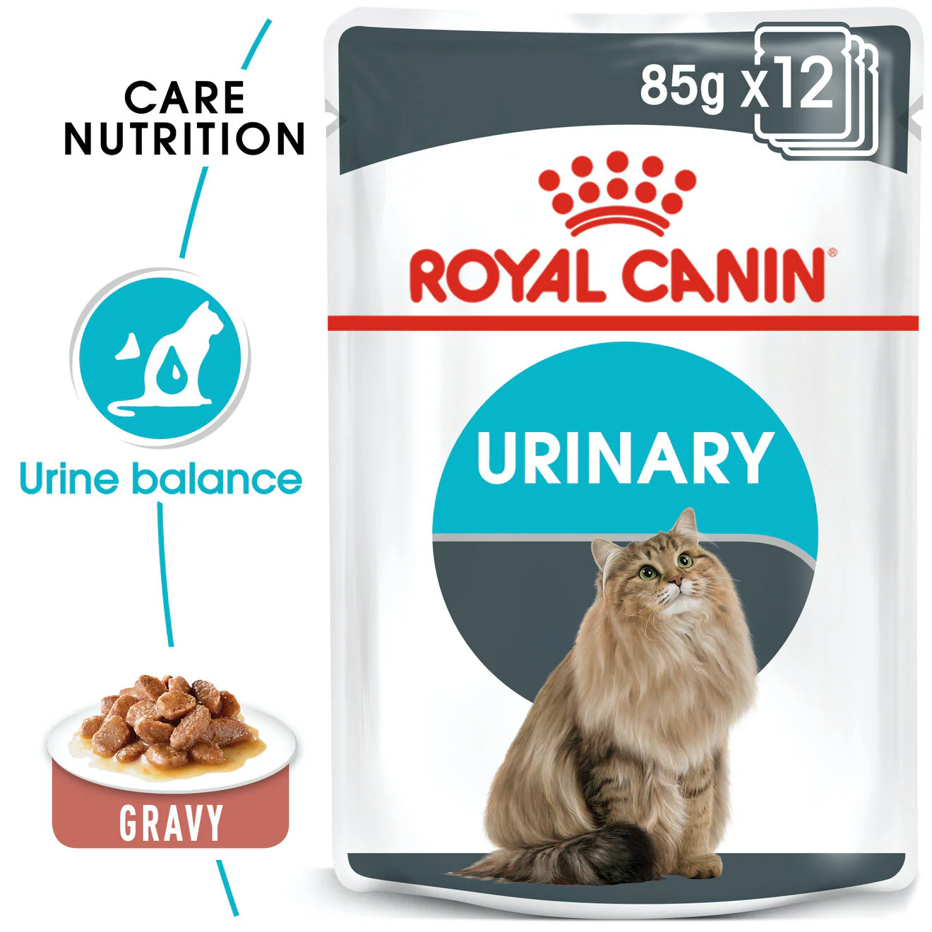 Royal Canin Urinary Care Adult Wet Cat Food - Gravy - Image 2