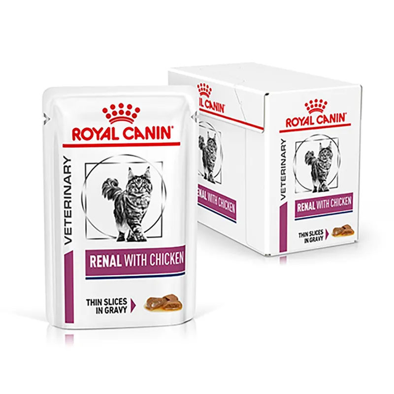 Royal Canin Veterinary Diet Renal Adult Wet Cat Food - Chicken - Image 2