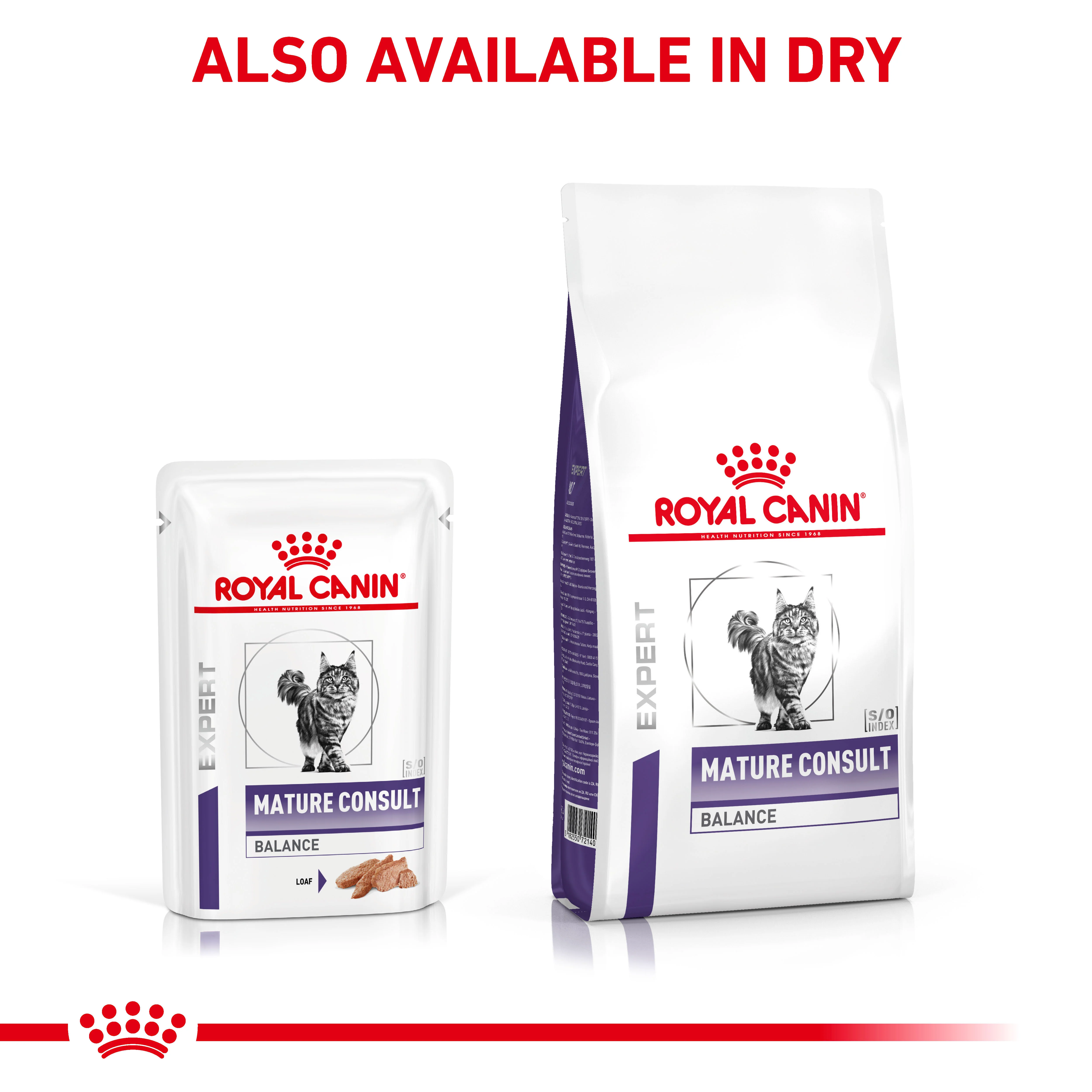 Royal Canin Mature Consult Balance Loaf Senior Wet Cat Food 12 x 85g - Image 5