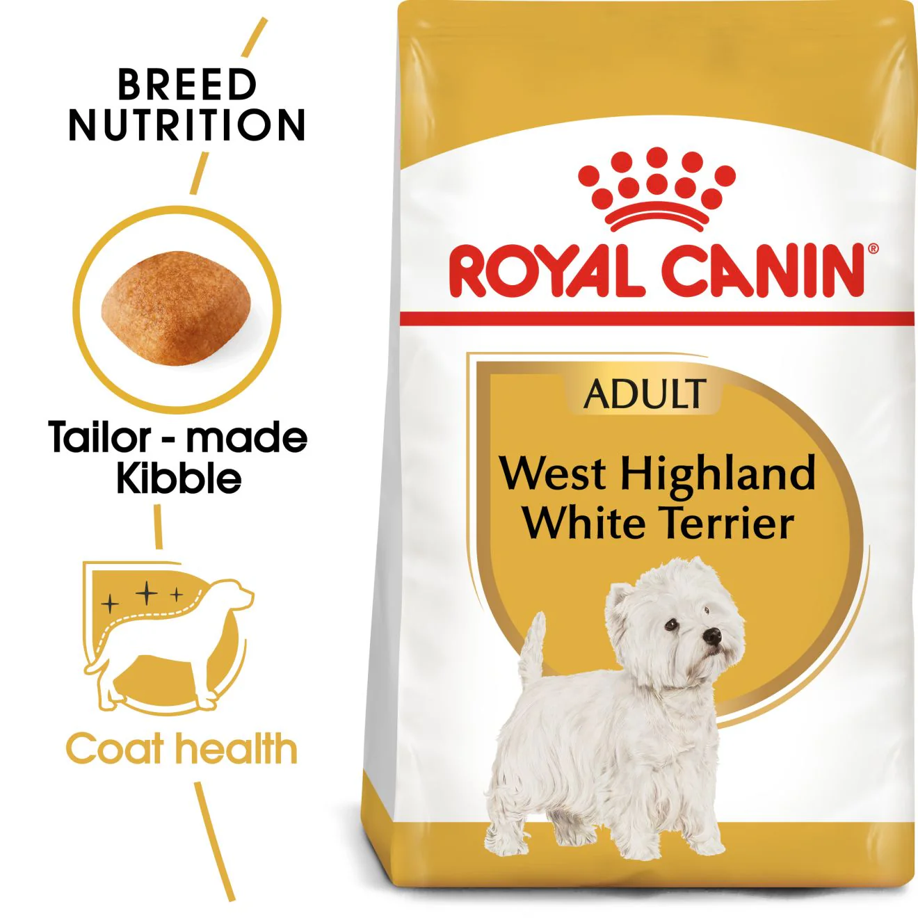 Royal Canin West Highland White Terrier Adult Dry Dog Food - Image 2