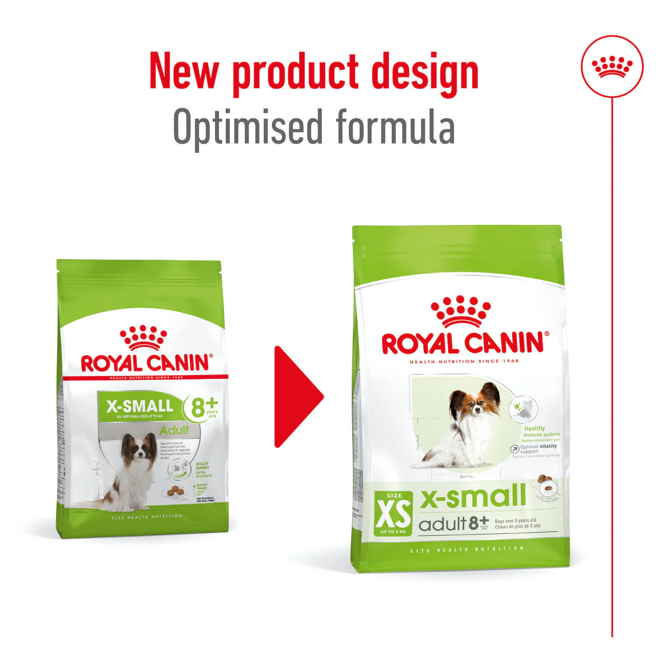Royal Canin X-Small Adult 8+ Dry Dog Food - Image 6