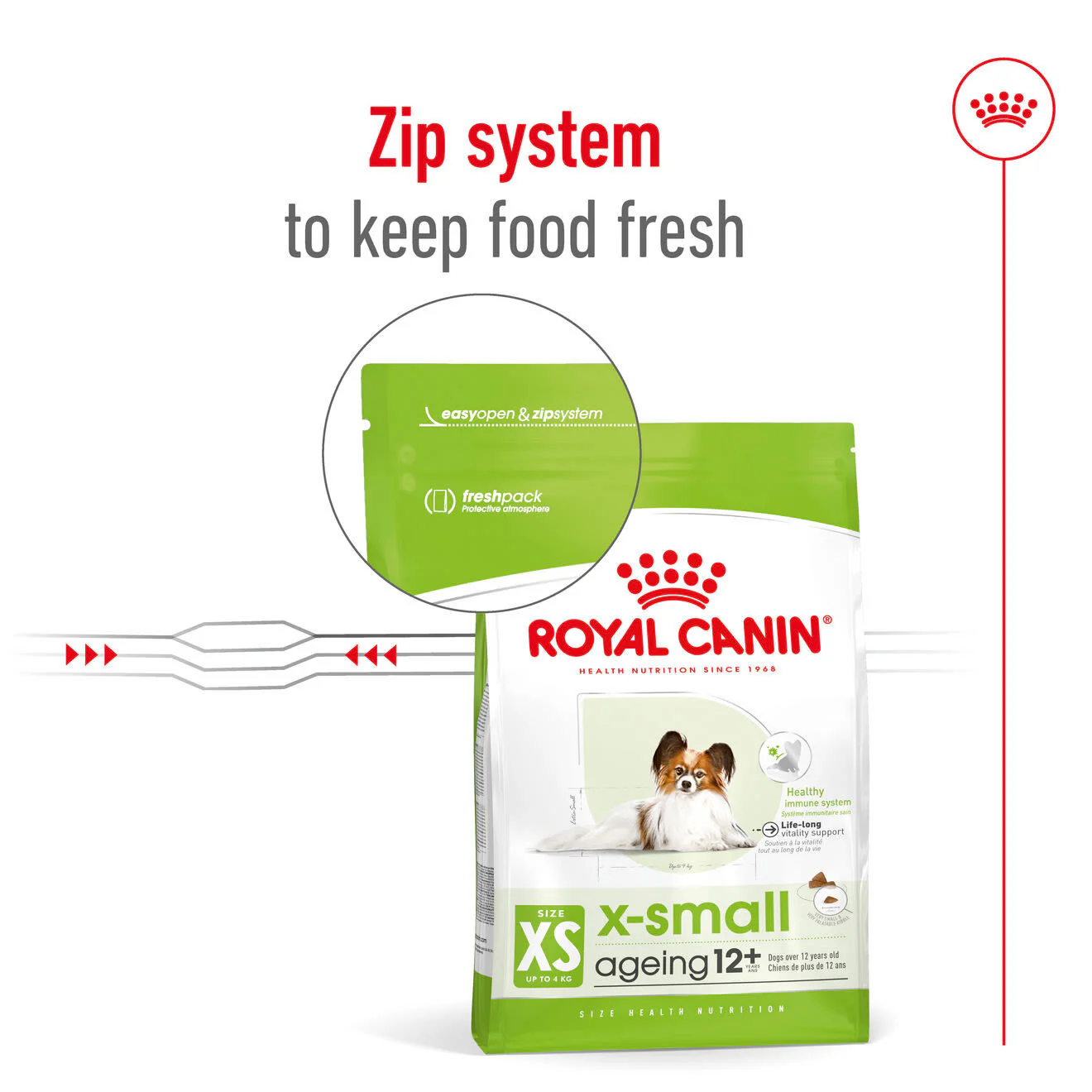 Royal Canin X-Small Ageing 12+ Dry Dog Food - Image 6