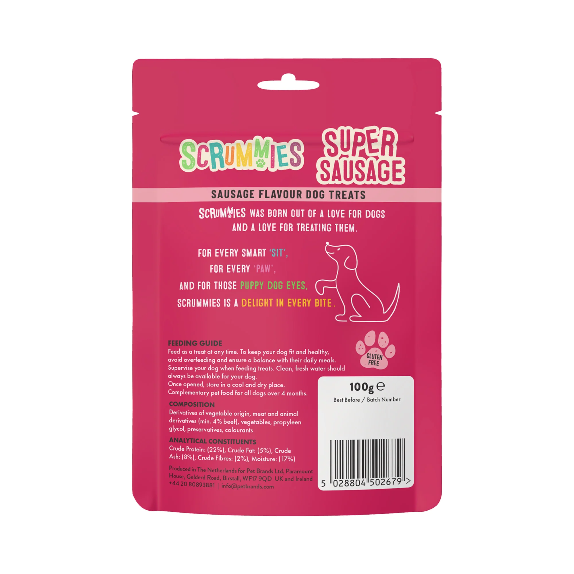 Scrummies Super Sausage Dog Treats - Image 2