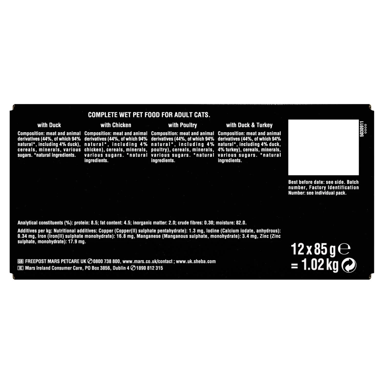 Sheba Select Slices Adult Cat Food Poultry Selection in Gravy - Image 6