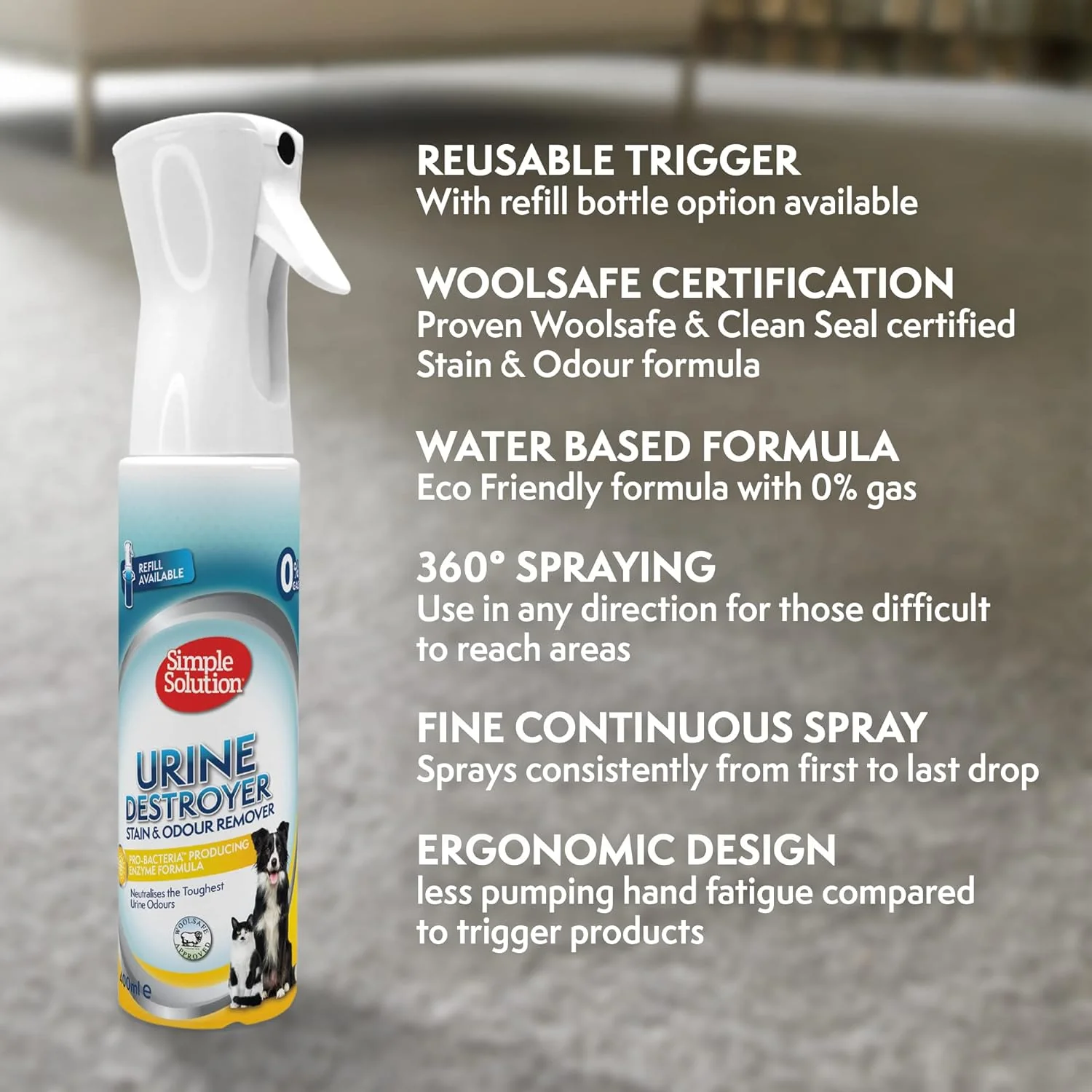 Simple Solution Flairosol Urine Destroyer Spray - Image 4