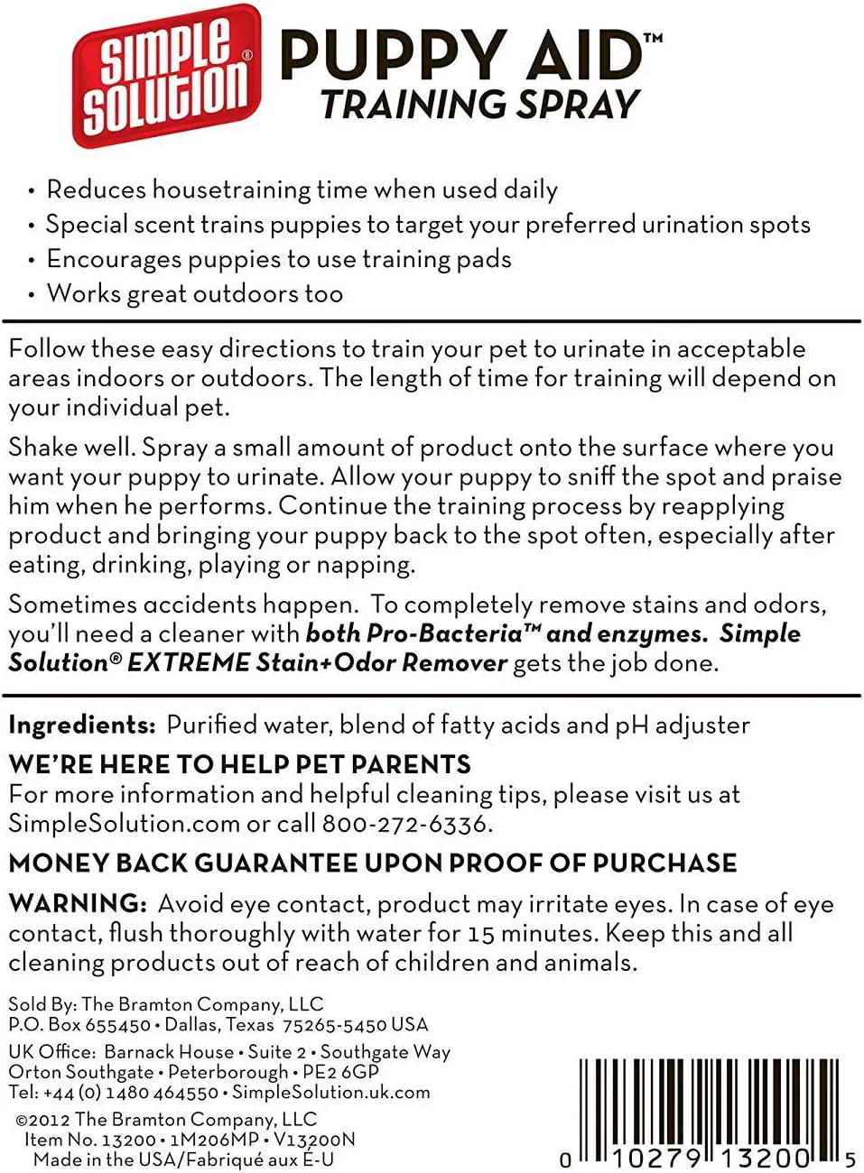 Simple Solution Puppy Training Aid Spray - Image 4