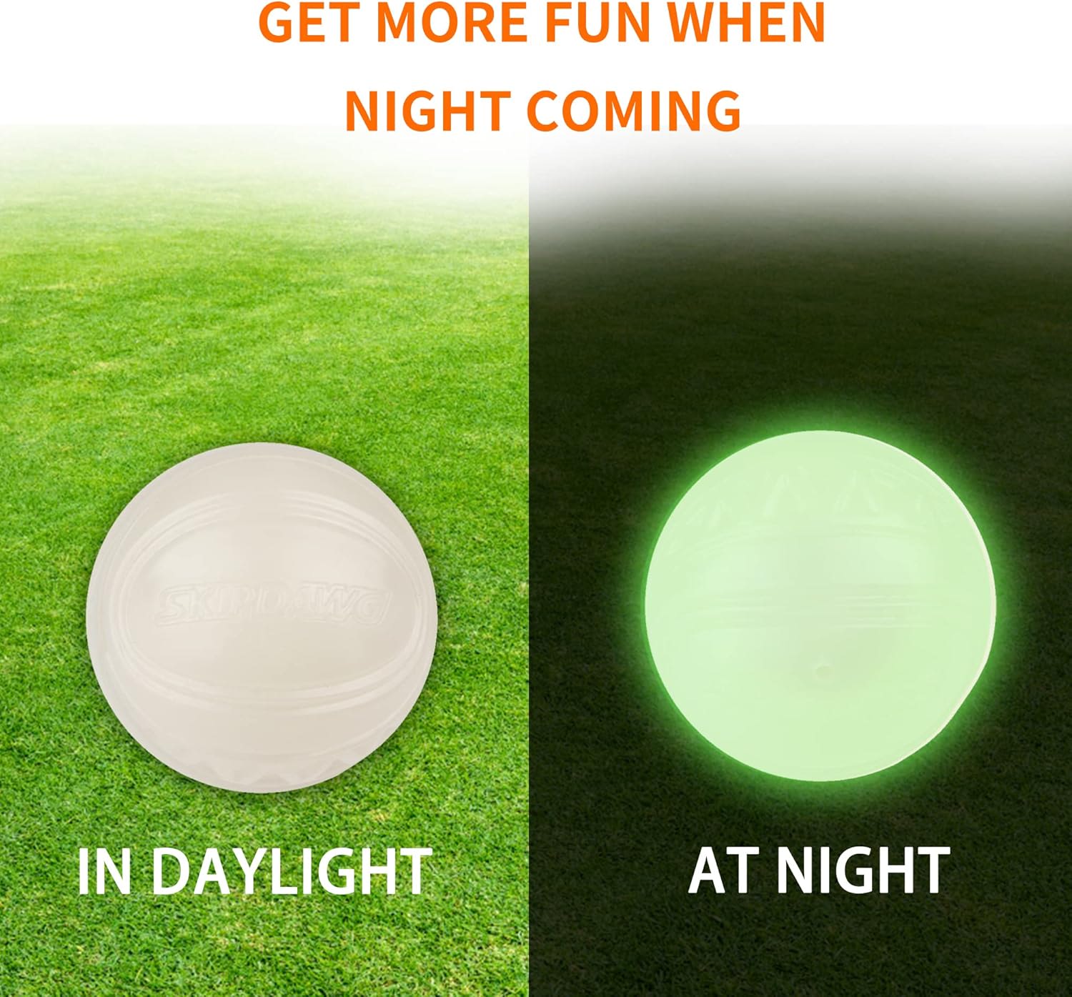 Skipdawg Neon Glow Ball for Dogs - Image 2