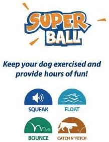 Skipdawg Premium High Bounce Tennis Ball for Dogs 4 Pack - Image 2