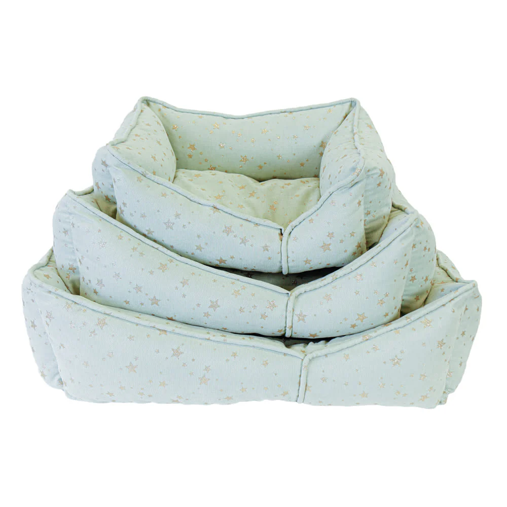 Starry Nights Star Sofa Dog Bed - Mint - Image 7