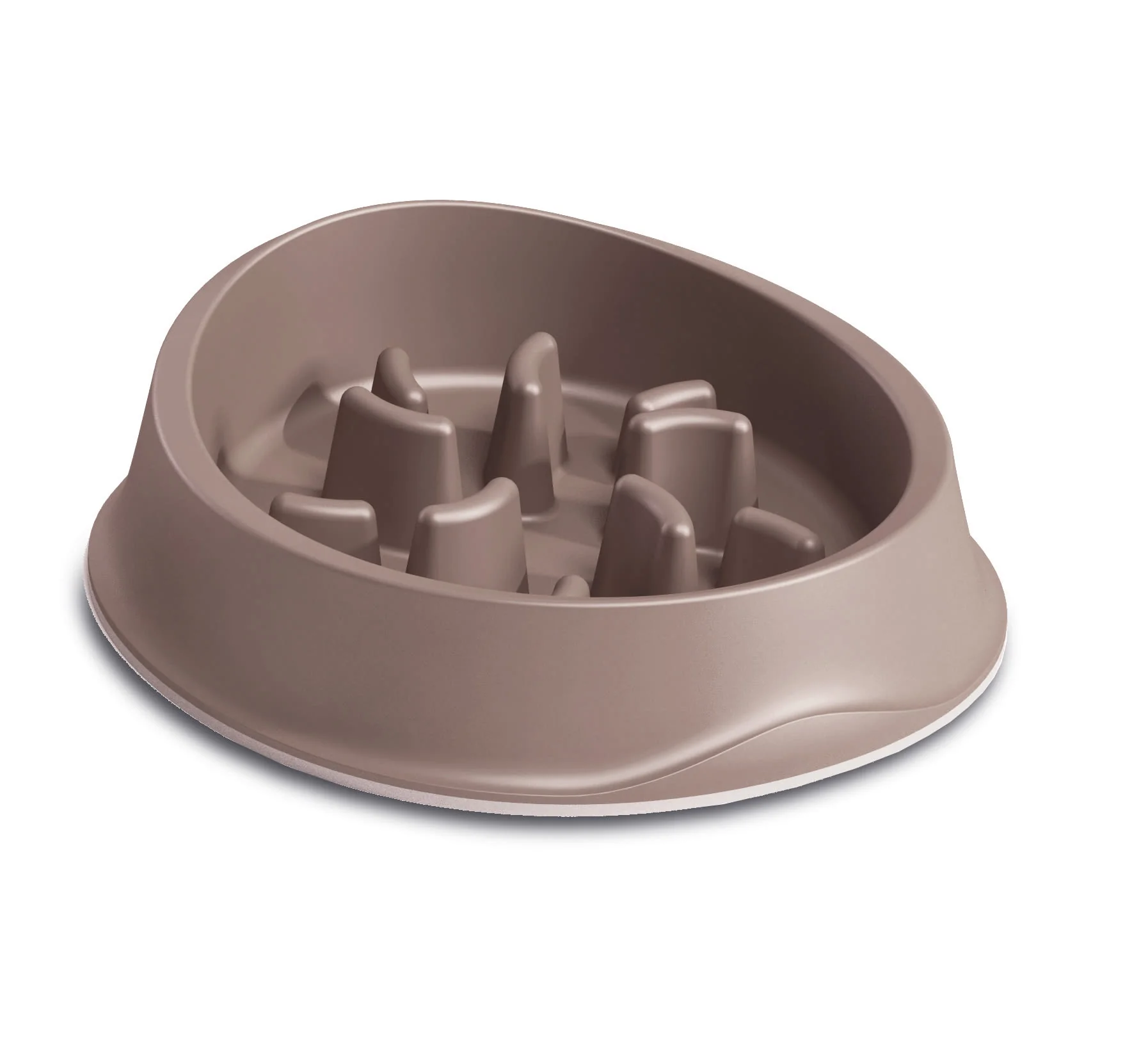 Stefanplast Slow Food Chic Pet Bowl - Grey - Image 2