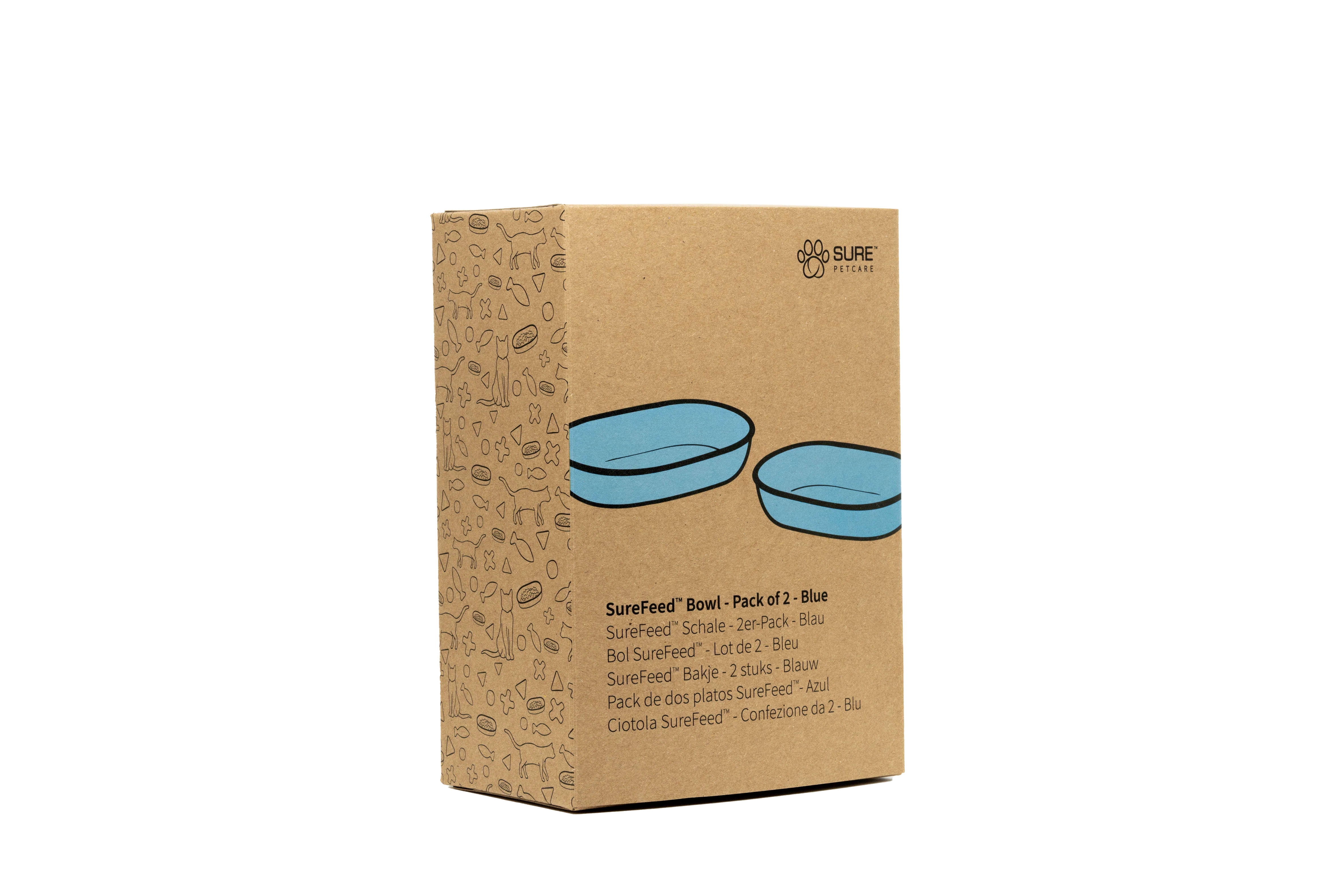 Surefeed Pet Feeder Bowl - Blue - Image 2