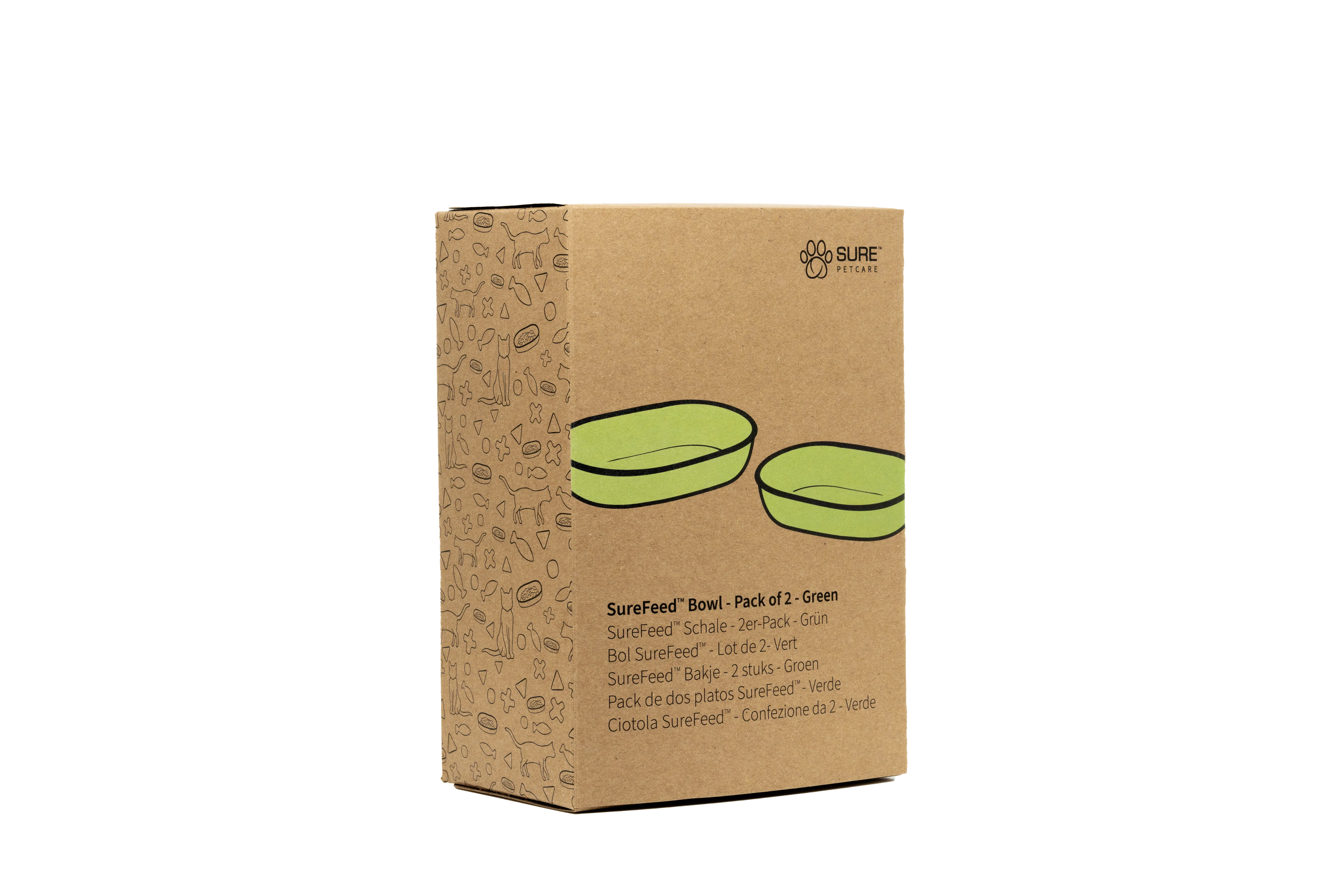 Surefeed Pet Feeder Bowl - Green - Image 2