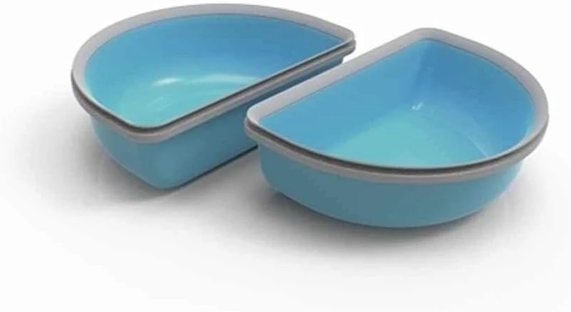 Surefeed Pet Feeder Half Bowl - Blue - Image 3