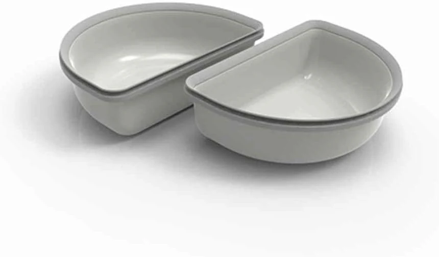 Surefeed Pet Feeder Half Bowl - Grey - Image 4