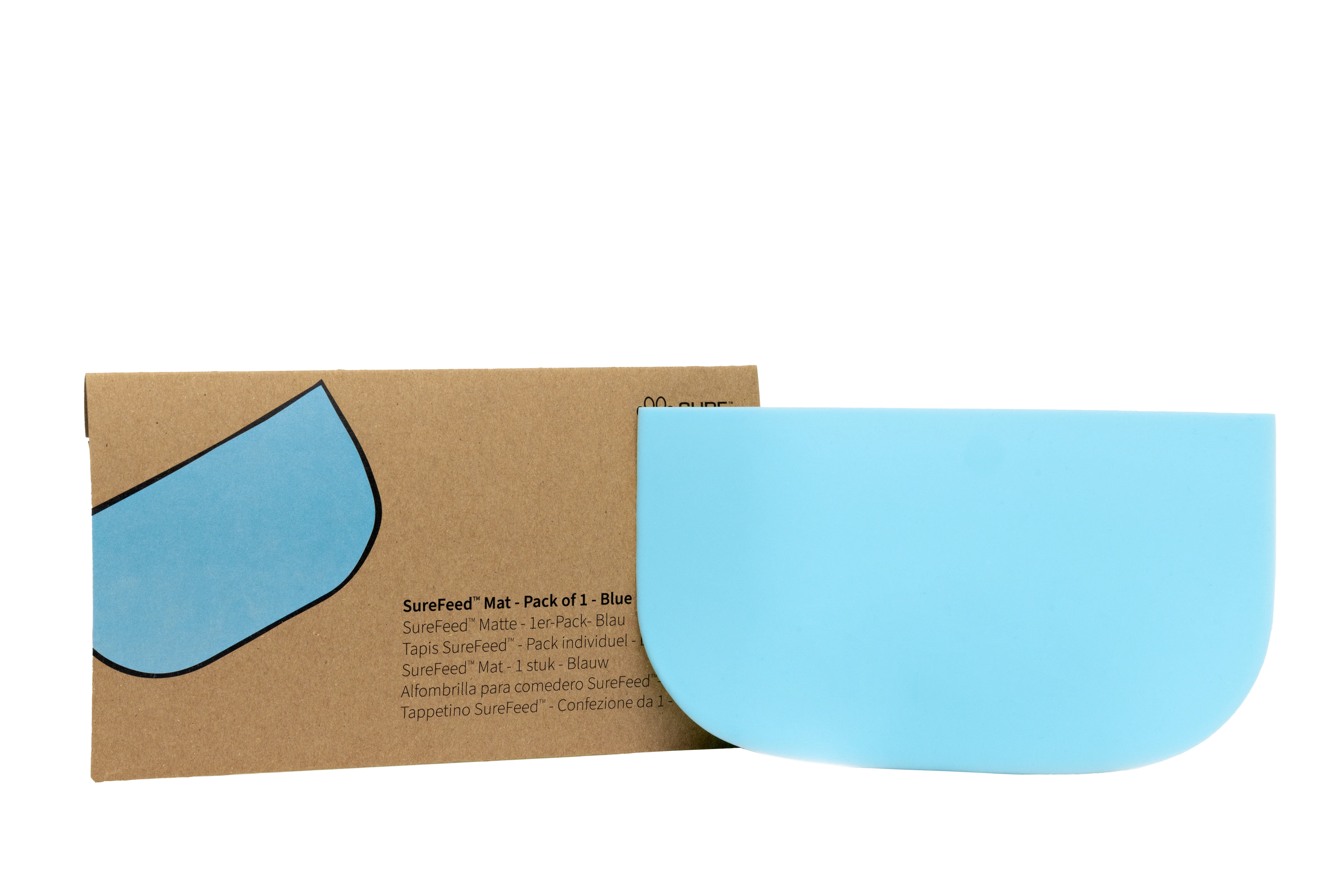 Surefeed Pet Feeder Mat - Blue - Image 2