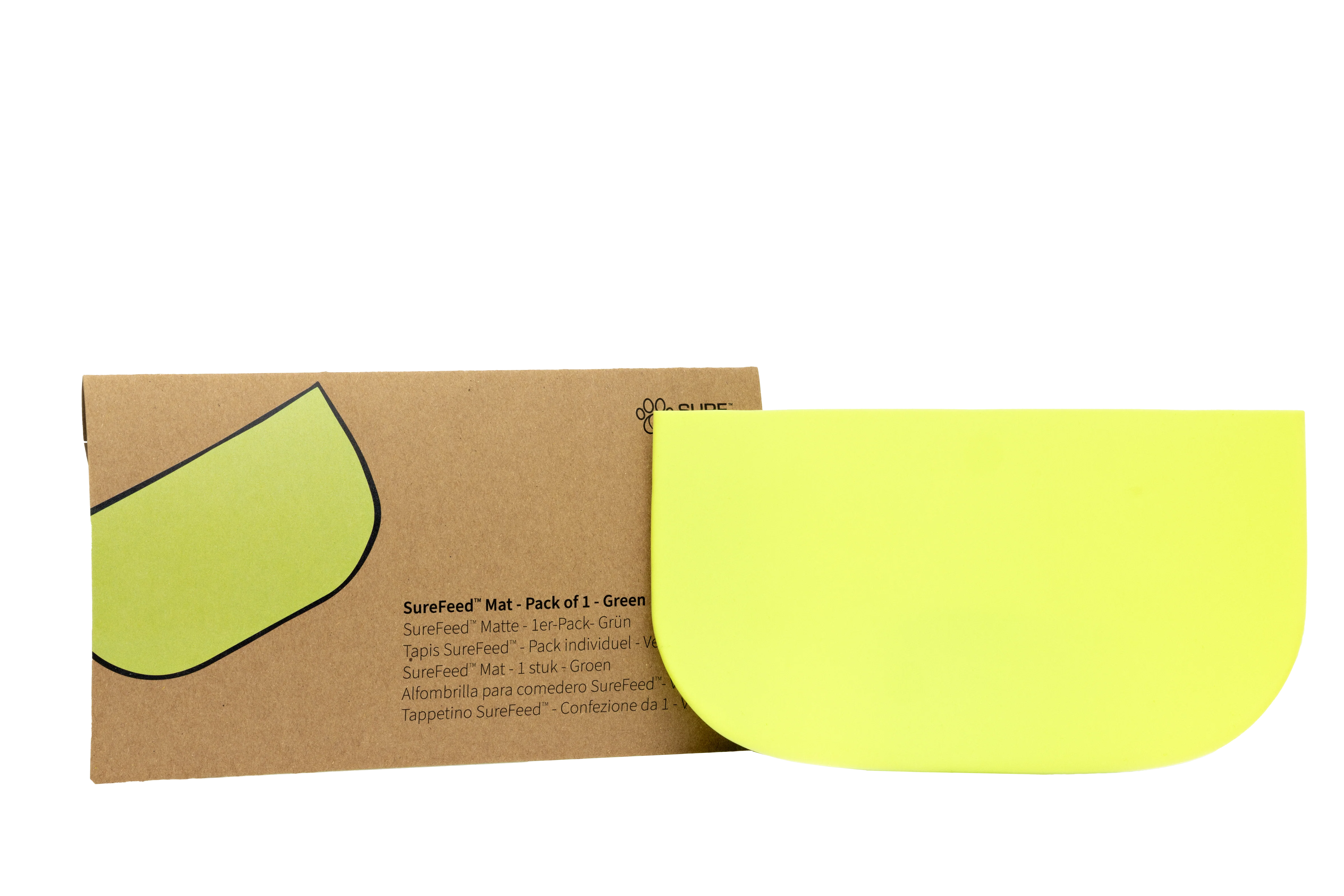 Surefeed Pet Feeder Mat - Green - Image 2